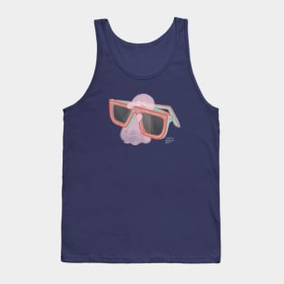 Sunglsses Ghost Tank Top